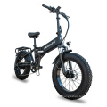 Bicicleta de pneus de gordura elétrica para off-road